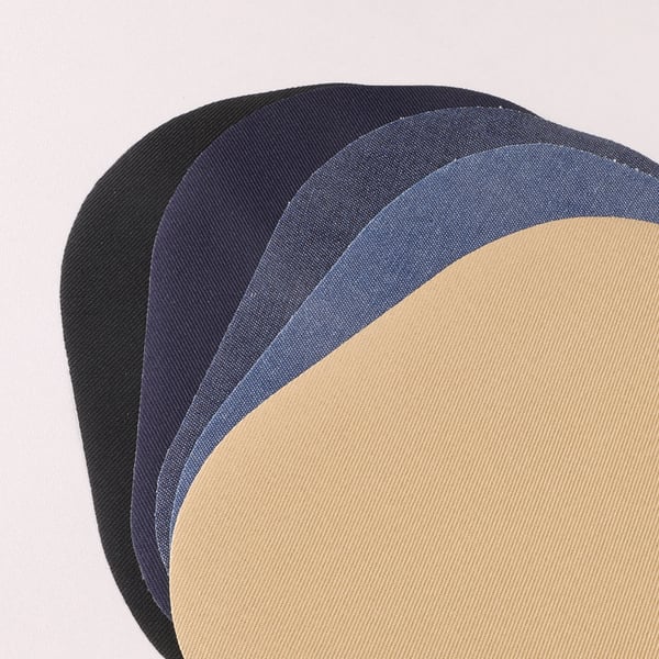 Sett med reparasjonslapper for jeans og klær, 3-pakning MultiColor