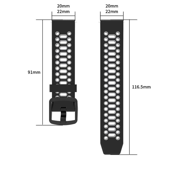 Klokkereim for Coros APEX 42mm/APEX 2/PACE 2, 20mm Coros APEX 2