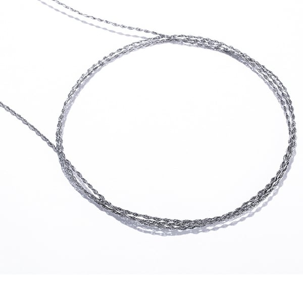Rustfrit stål Metal Manuel Kædesav Håndlomme Wire Sav Black