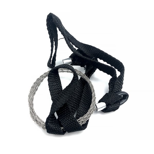 Rustfrit stål Metal Manuel Kædesav Håndlomme Wire Sav Black