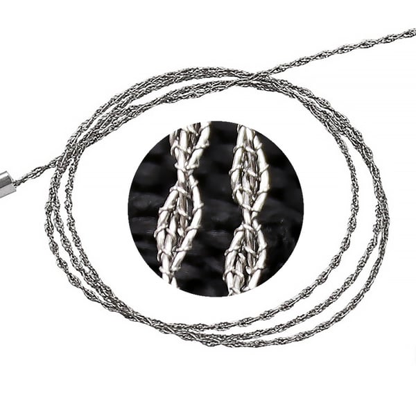 Rustfrit stål Metal Manuel Kædesav Håndlomme Wire Sav Black