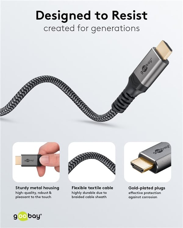 DisplayPort™-HDMI™-kaapeli, 4K @ 60 Hz