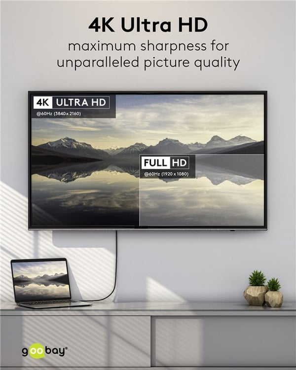 DisplayPort til HDMI-kabel