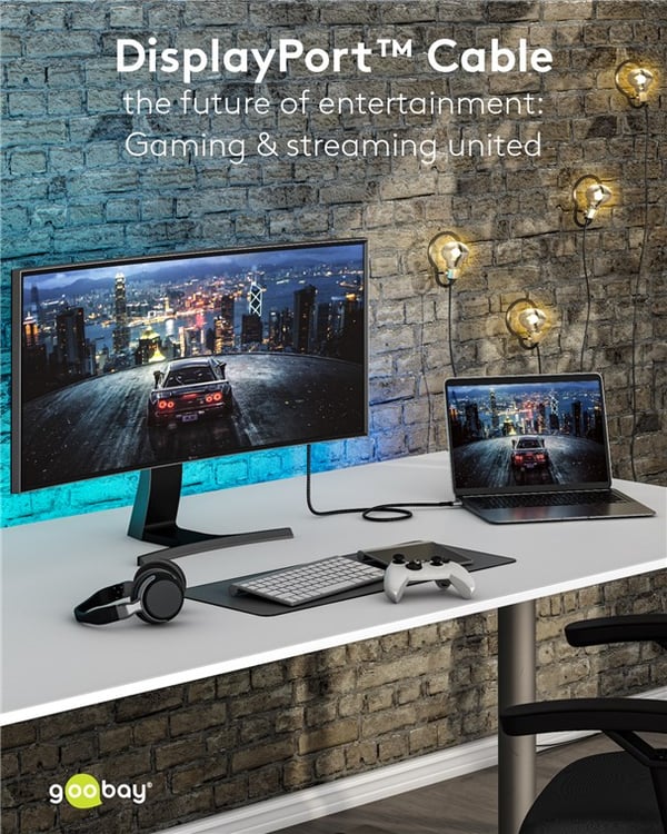 DisplayPort™-kabel 1.4