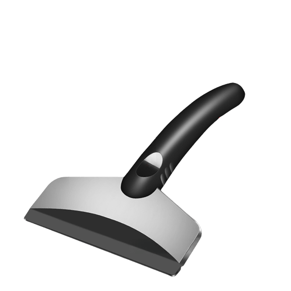Isskraber med håndtag til forrude Black Isskraber med håndtag til forrude Black