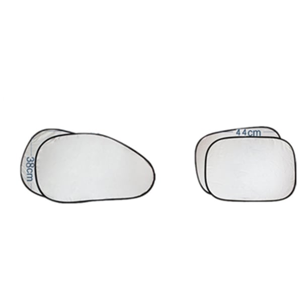 Auton ikkunan aurinkosuoja, 6 kpl Silver