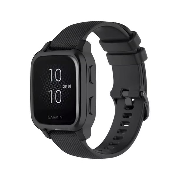 Suojakotelo näytönsuojalla Garmin Venu Sq Black