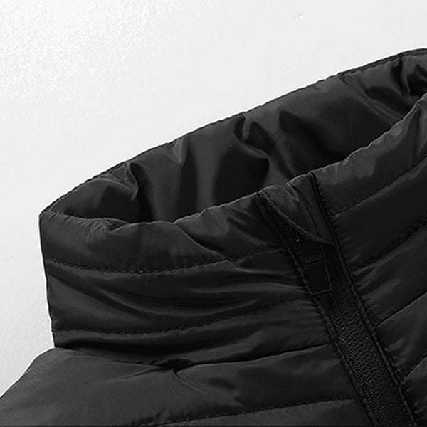 Vintervarmevest 9 varmezoner dobbeltstyring 4XL