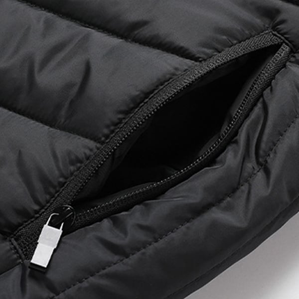 Vintervarmevest 9 varmezoner dobbeltstyring 4XL