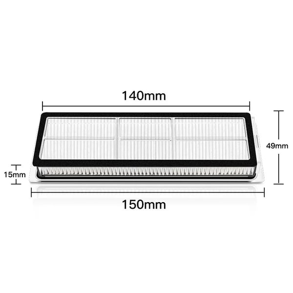 6 deler tilbehørssett for Xiaomi Mi Robot Vacuum Mop 2 STYTJ03ZHM