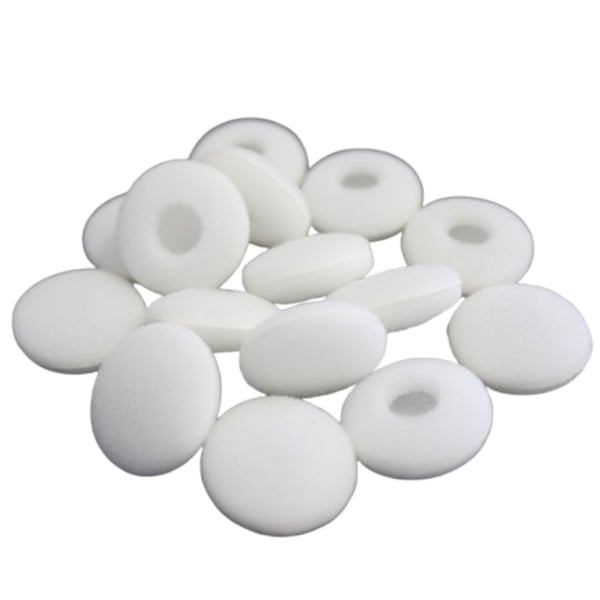 Puter for øreplugger, 5 par White