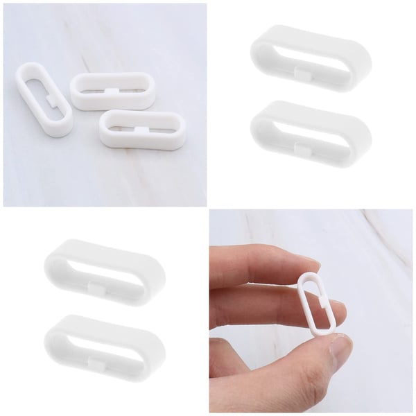 Klockremshållare ögla klockbandshållare 10-pack 18 mm