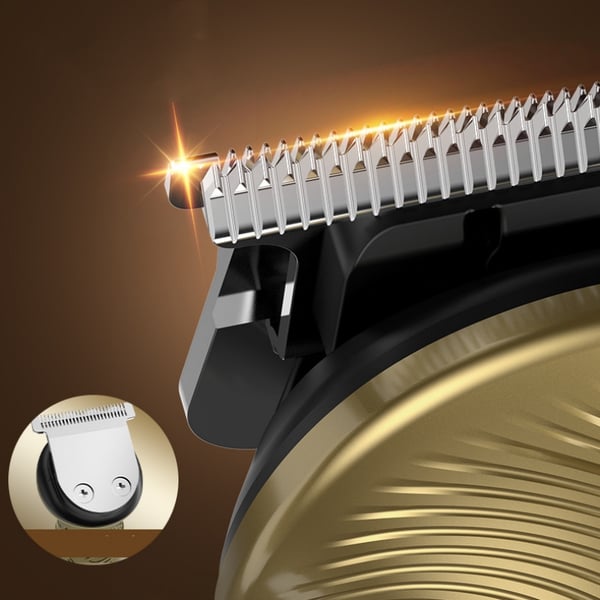 6-i-1 USB-lading Multifunksjonelt Grooming Kit - Hårtrimmersett Gold