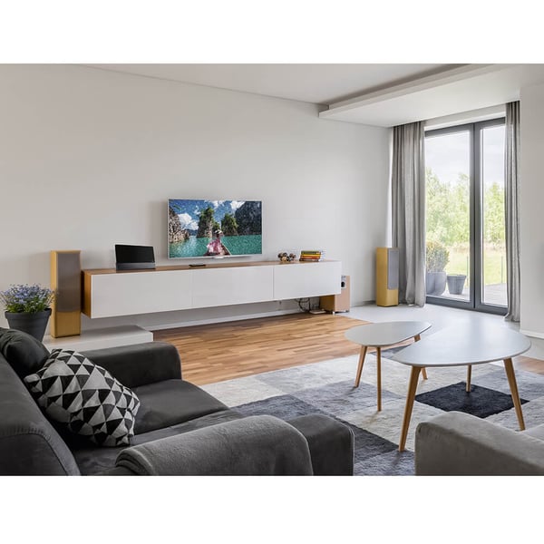 Innendørs Antenne Pro 55 DAB+/DAB/DVB-T2/FM Flat Svart
