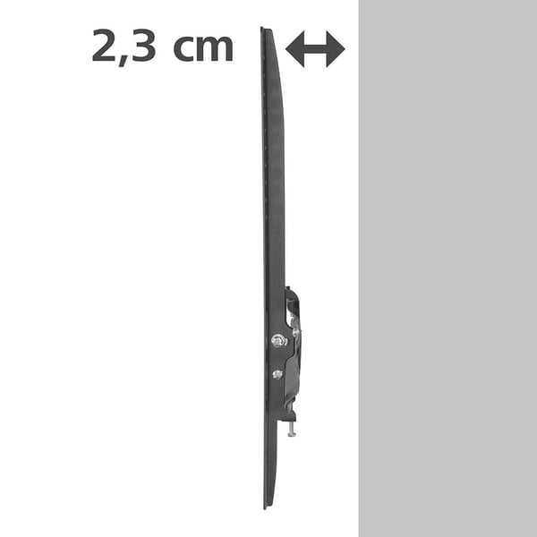 Seinäkiinnike Kiinteä VESA jopa 400x400 65\" Musta