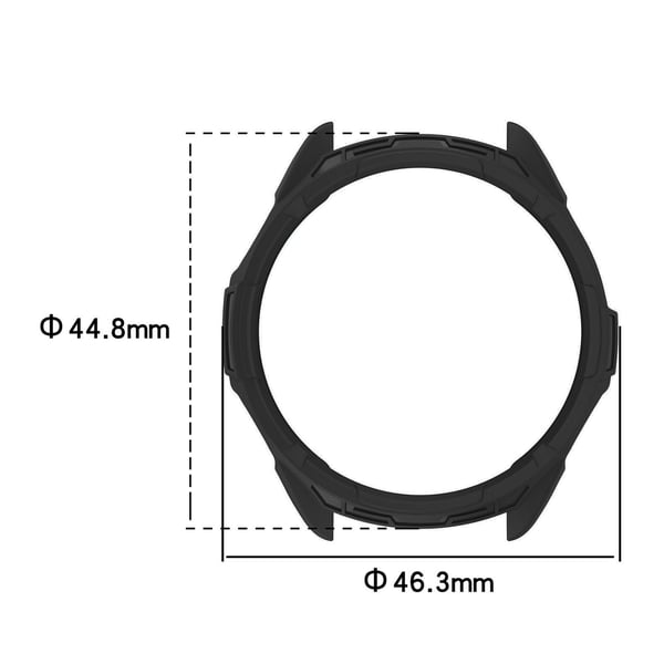 Beskyttende klokkeveske for Garmin Epix Pro 47mm /Fenix 7 PRO /Fenix7 Black