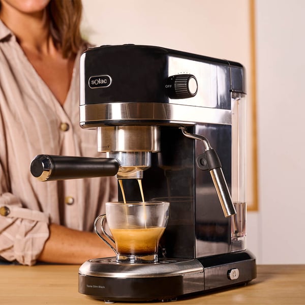 Espressomaskin Taste Slim Svart