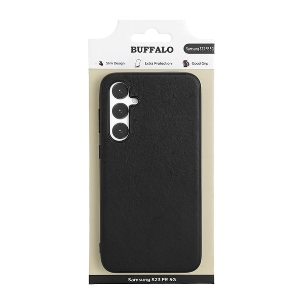 Mobilcover PU Sort - Samsung S23 FE 5G