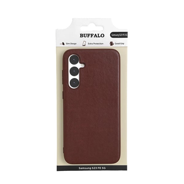 Mobildeksel PU Brun - Samsung S23 FE 5G