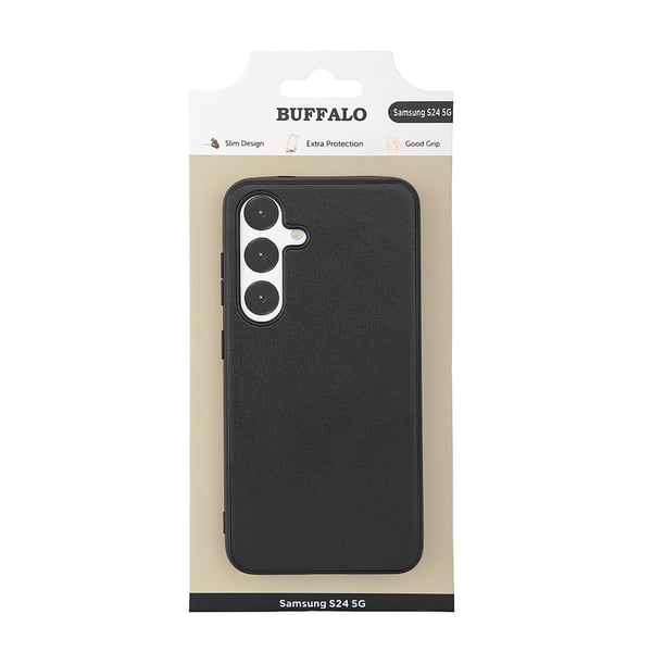 Mobildeksel PU Svart - Samsung S24 5G