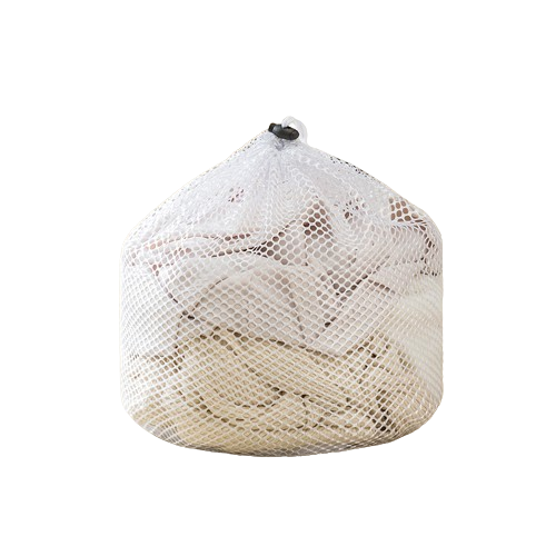 Vasketøjspose af groft nylon mesh 3-pak 50x60 cm