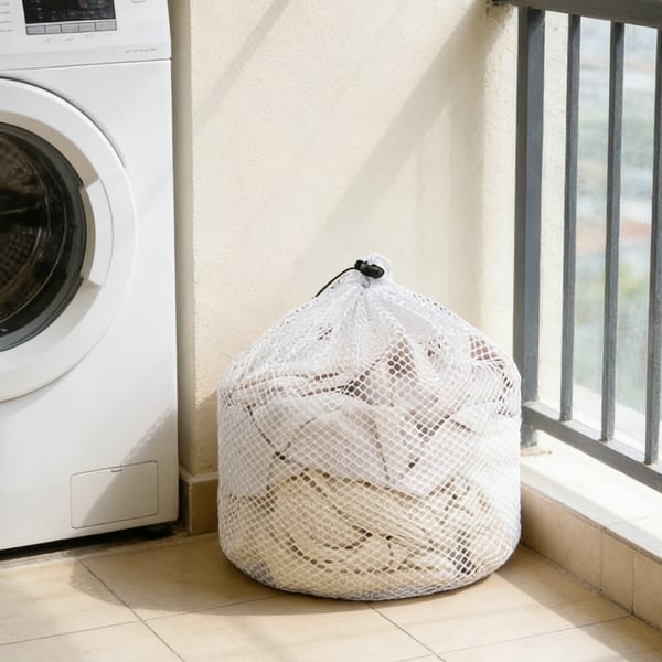 Nylon mesh-pyykkipussi 3 kpl 50x60 cm