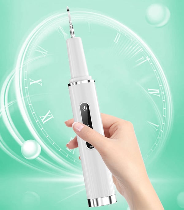 USB oppladbar dental irrigator IPX6 vanntett 6 moduser White