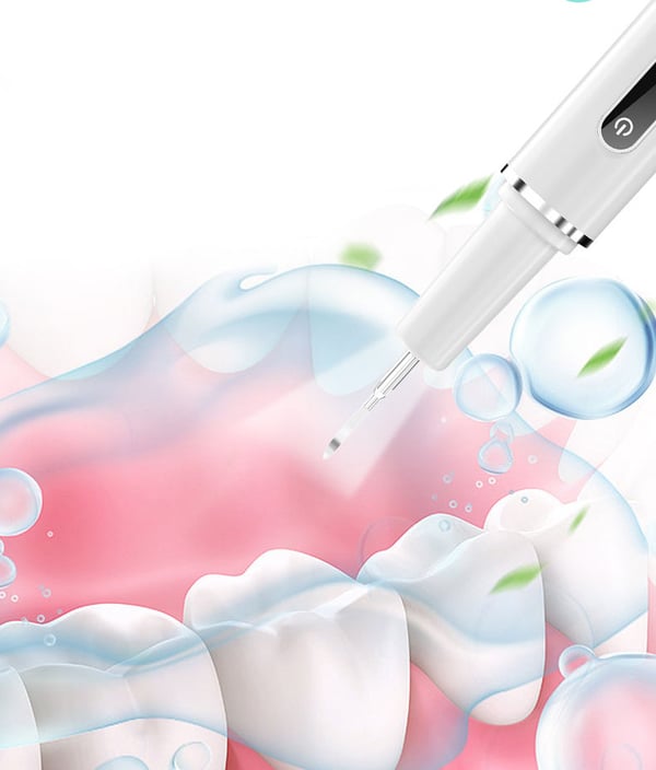 USB oppladbar dental irrigator IPX6 vanntett 6 moduser White