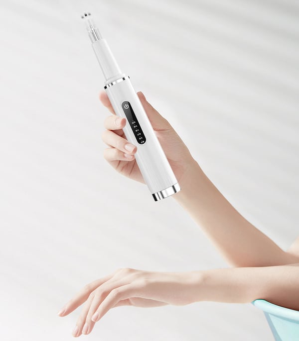 USB oppladbar dental irrigator IPX6 vanntett 6 moduser White