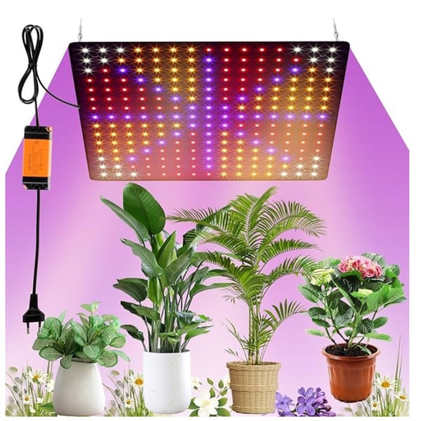 LED plantebelysning Dyrkingslys 225 LED-perler rødt/blått/hvitt lys