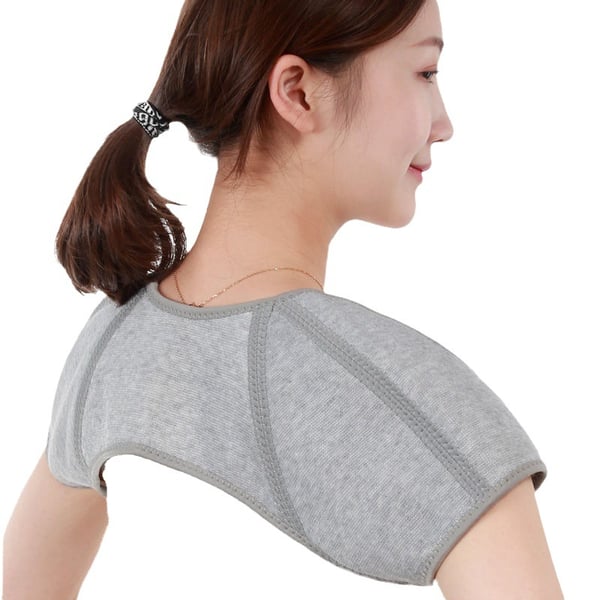 Varme fløjls skulderpuder skulder varm wrap XL