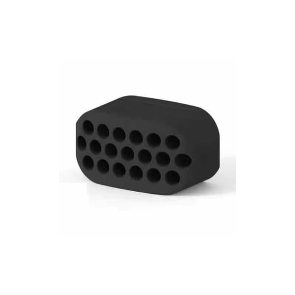 Kæbe træner silikone 3-pak Black