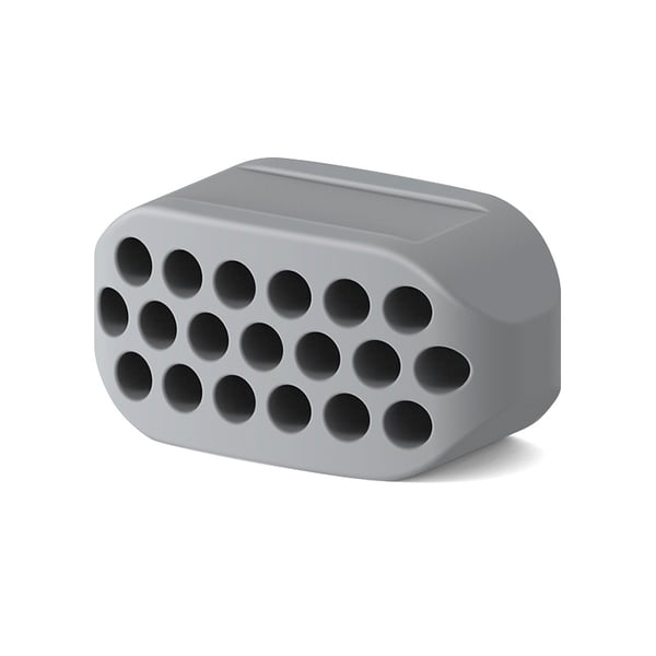 Leukaharjoitus silikonista 4 kpl Grey