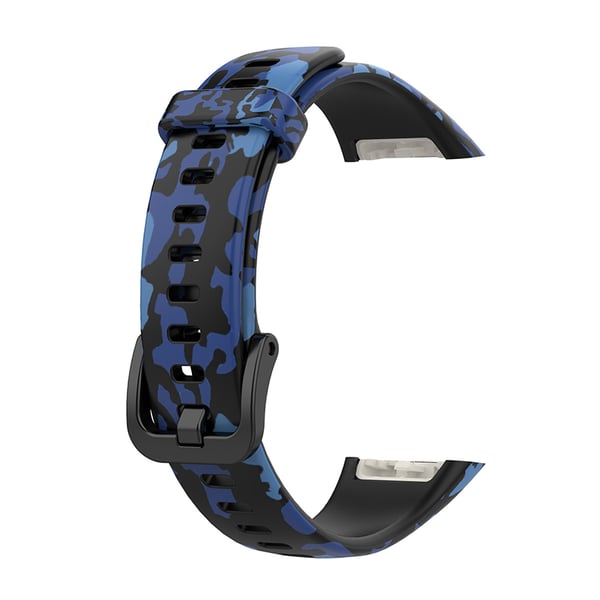 Klockarmband för Huawei Band 6 Honor Band 6/7 Black+Blue
