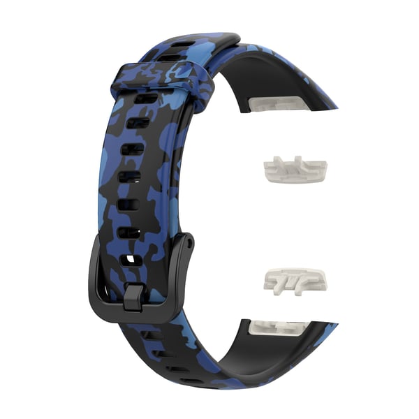 Urrem til Huawei Band 6 Honor Band 6/7 Black+Blue