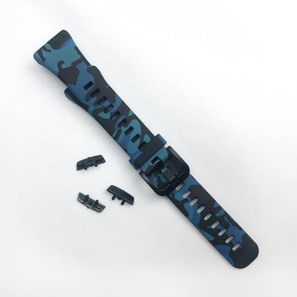 Urrem til Huawei Band 6 Honor Band 6/7 Black+Blue