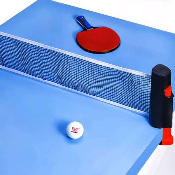 Sisäänvedettävä verkko pingispöydälle Black+Red