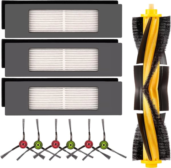 Deler, Ecovacs Deebot OZMO 920, 950, T5, T8 AIVI Max, 10 stk. MultiColor
