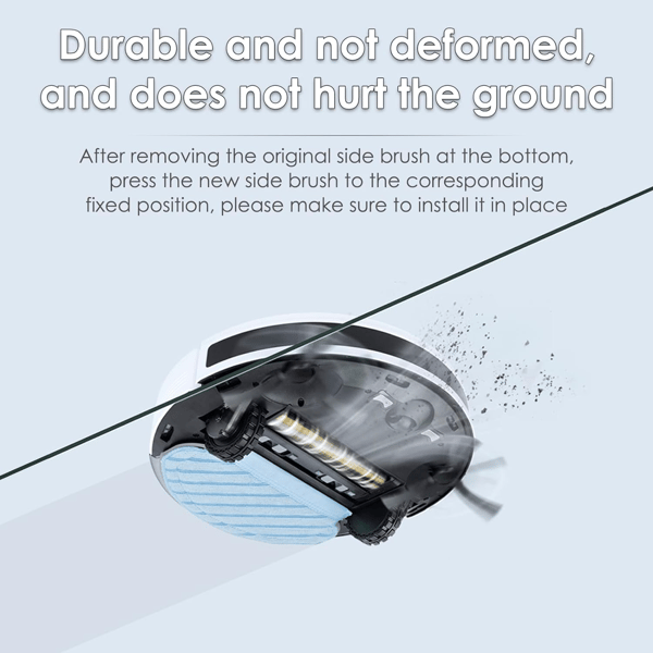 Sivuharja Ecovacs Deebot OZMO 920, 950, T5, T8 AIVI Max Black