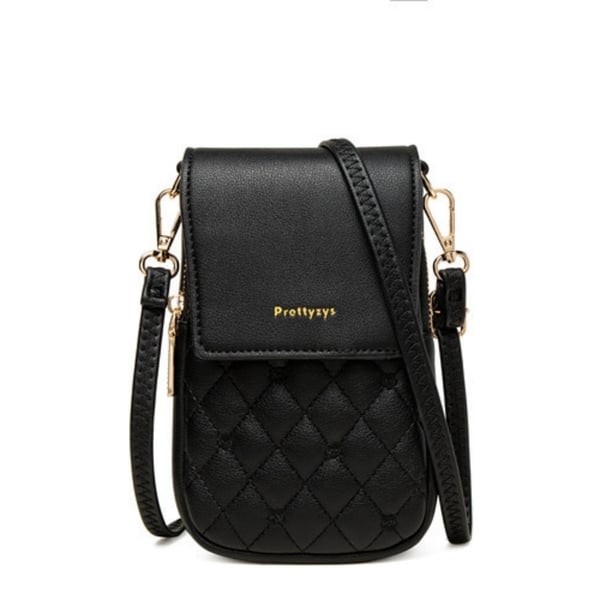 Crossbody telefonveske, skulderveske, håndveske Black