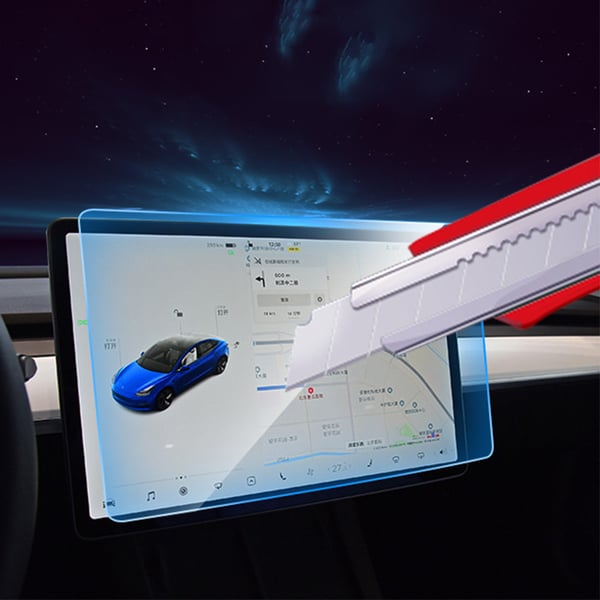 Skjermbeskytter i herdet glass til Tesla Model 3 / Model Y
