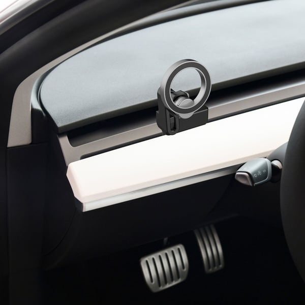 Biltelefonholder MagSafe Mobiltelefonfeste for Tesla Model 3 Model Y Black