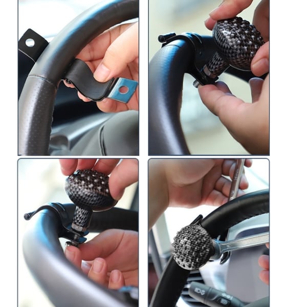 Rattsnurrknopp Black