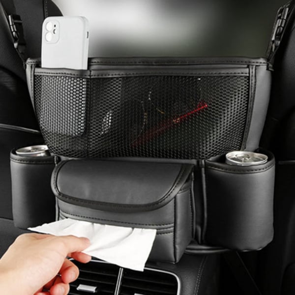 Universal Car Central Control Oppbevaringspose Black