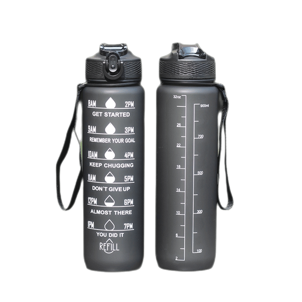 Sportsvandflaske 1000ml Black