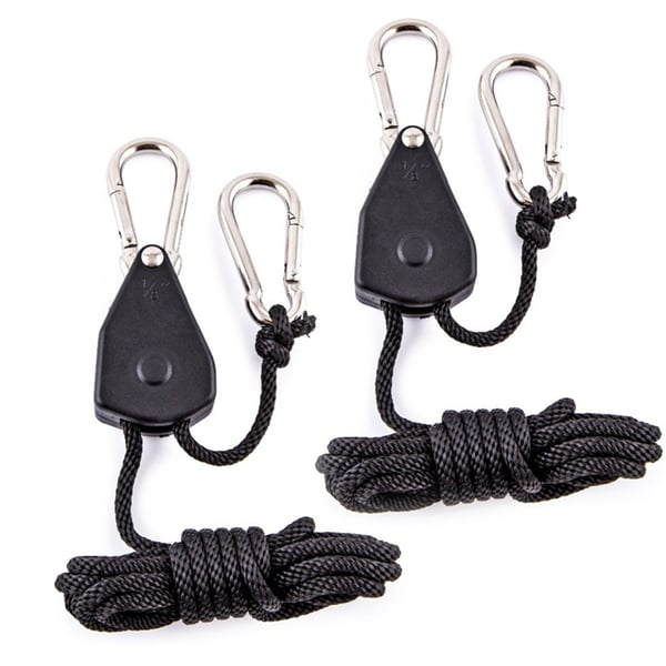 2-Pack 1/4 tommers justerbar tauhenger L