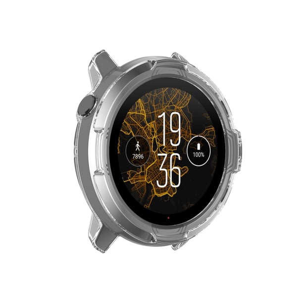 TPU-suojakotelo Suunto 7 -älykellolle Transparent