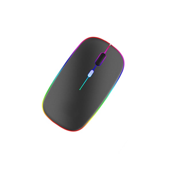 Trådlös Bluetooth-Mus USB-laddning SilverGrey