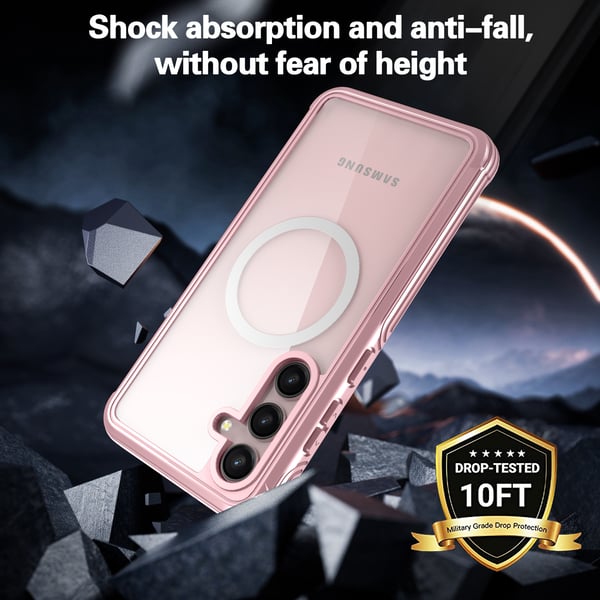 Mobildeksel til Samsung Galaxy S24-serien Pink Samsung Galaxy S24 Plus