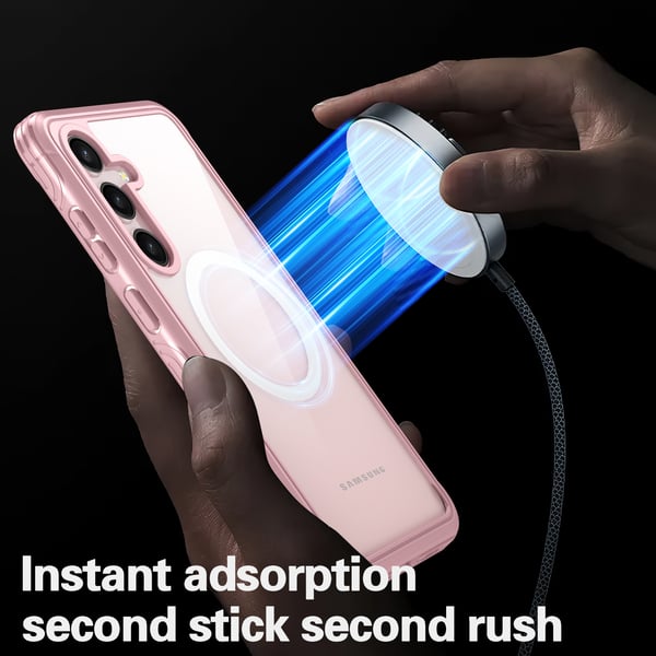 Mobildeksel til Samsung Galaxy S24-serien Pink Samsung Galaxy S24 Plus